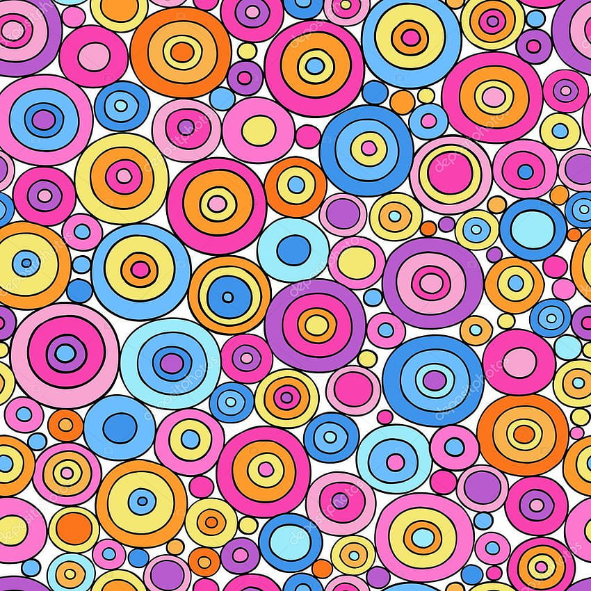 Psychedelic Groovy Background - - - Tip, 60s Psychedelic HD phone wallpaper