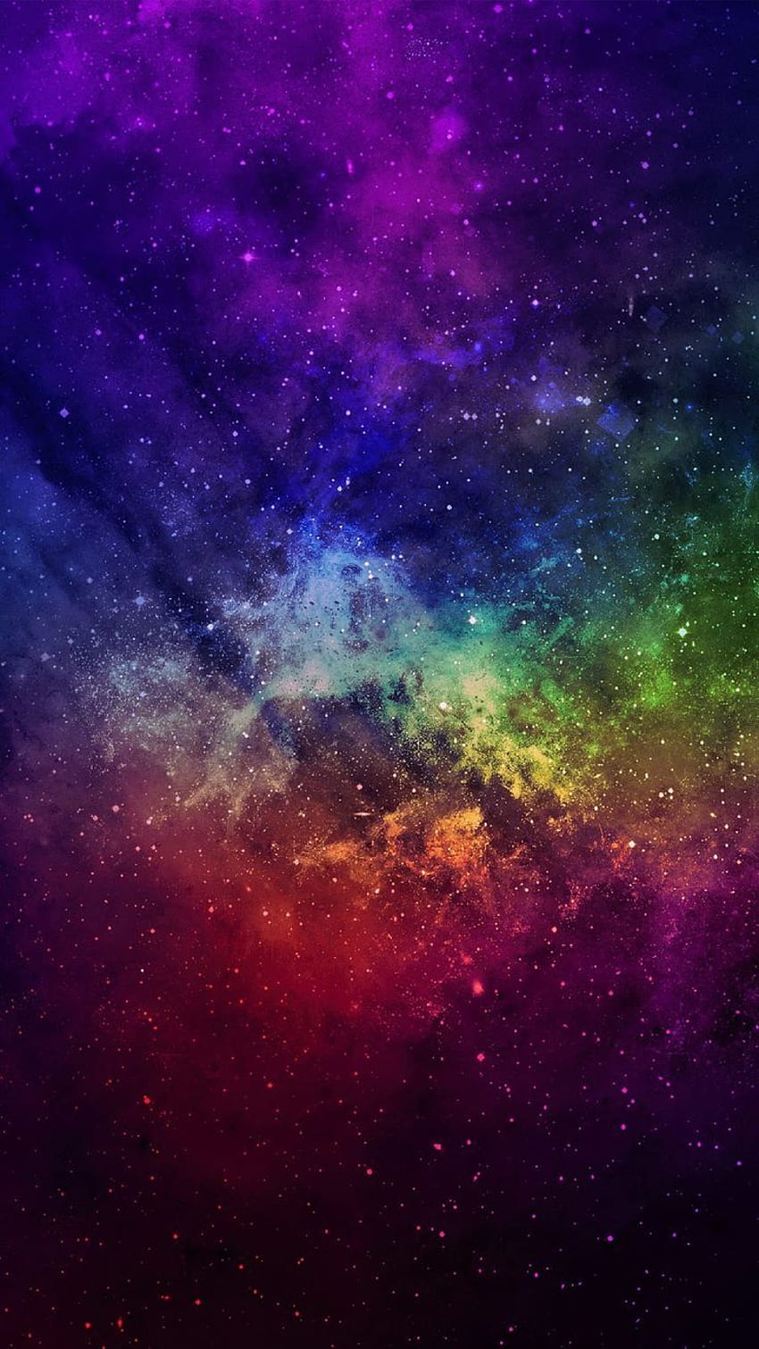 iPhone - Colorful space HD phone wallpaper