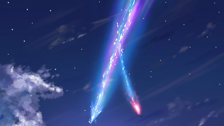 City Cloud Comet Kimi No Na Wa. Sky HD WALLPAPER - /s/Cinnamon