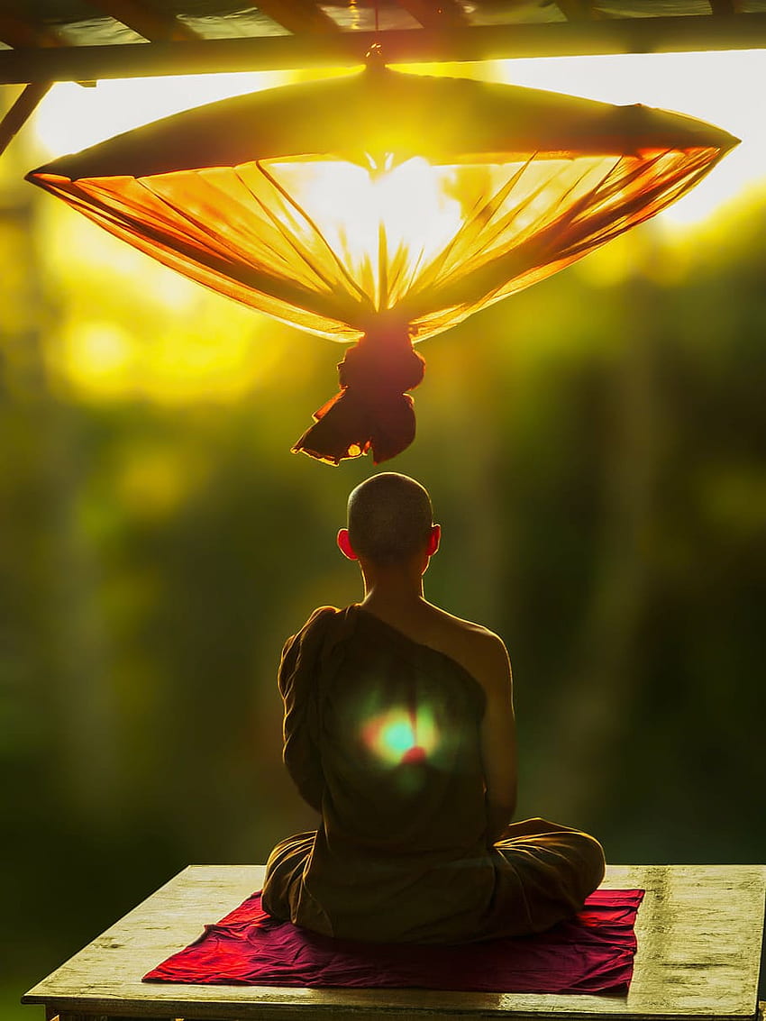 명상 영적 스님 불교, , , , 영적 명상 HD 전화 배경 화면