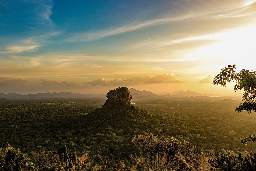 Sigiriya Sri Lanka. Grafica paesaggistica, Bei posti da visitare, Natura Sfondo HD