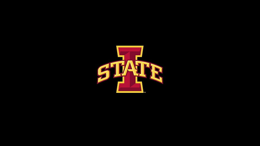 Iowa State Cyclones-Logo, Big 12-Logo HD-Hintergrundbild