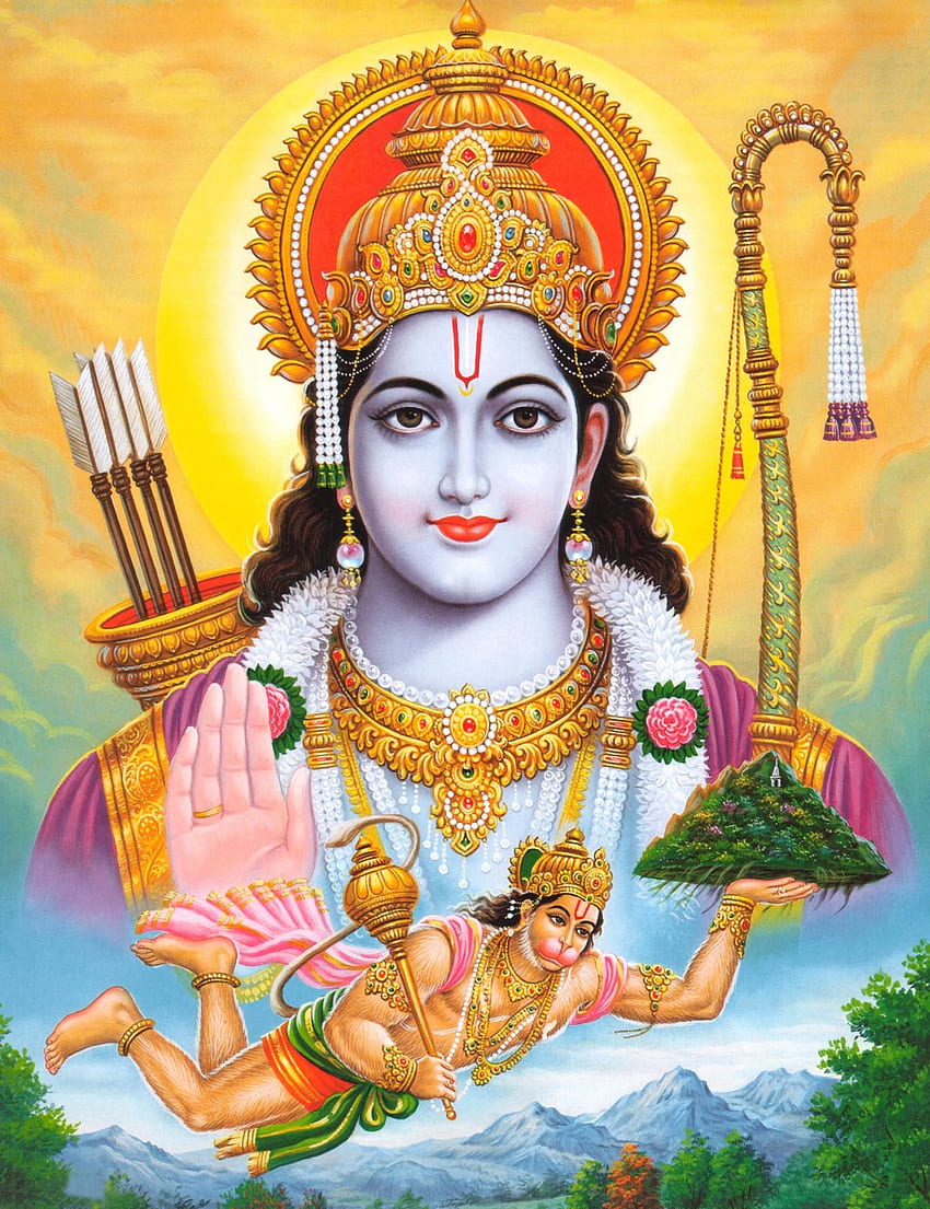 Hindu God Group - Ram God HD phone wallpaper