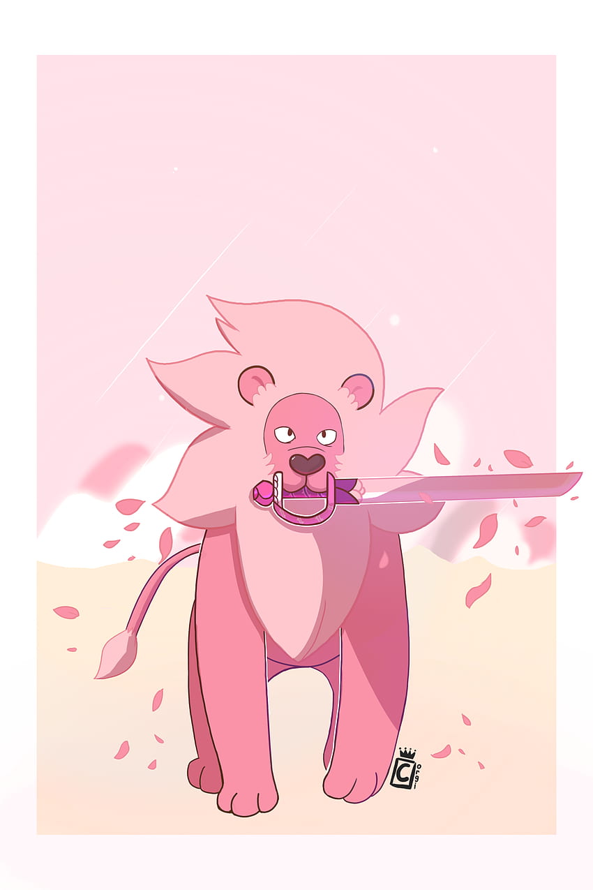 Steven's Lion, Pink Lion HD phone wallpaper | Pxfuel