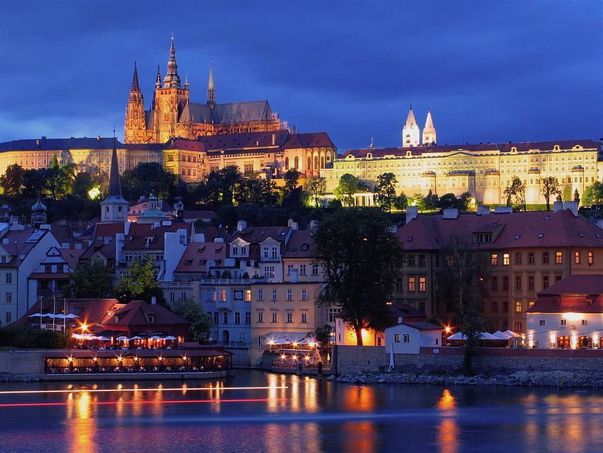 Praga - Praga en vivo, - GG.YAN, Castillo de Praga fondo de pantalla