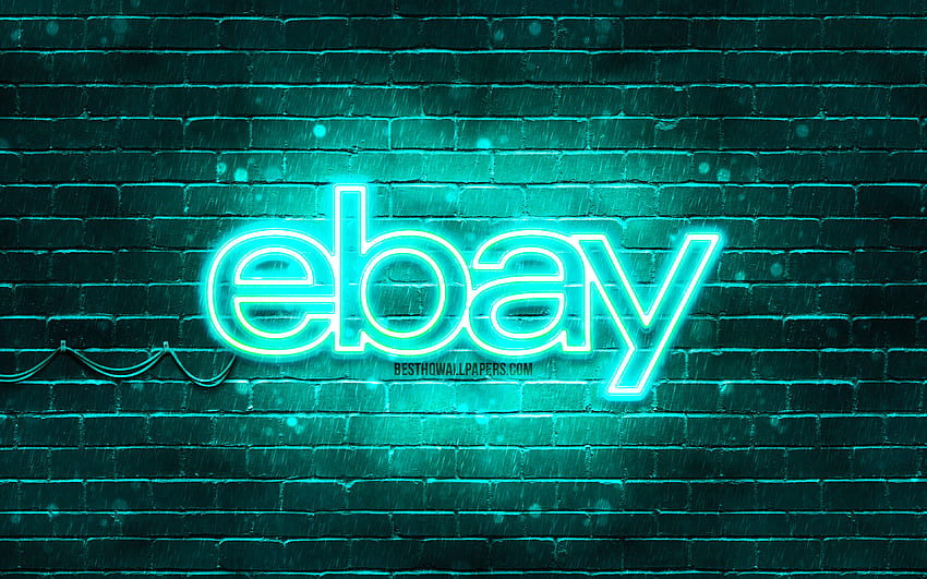 Logo pirus Ebay, , brickwall pirus, logo Ebay, merek, logo neon Ebay, Ebay Wallpaper HD