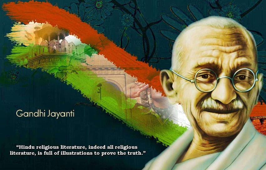 Mahatma Gandhi Jayanti 2013 Pics HD wallpaper