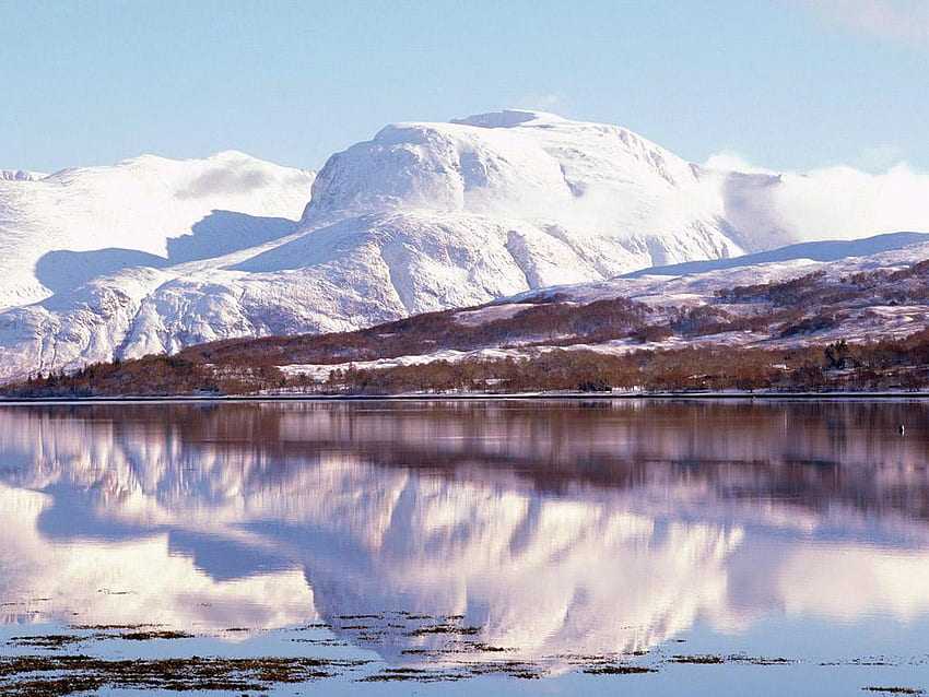 Scotland Nature Winter Seasons, Scottish Winter HD wallpaper
