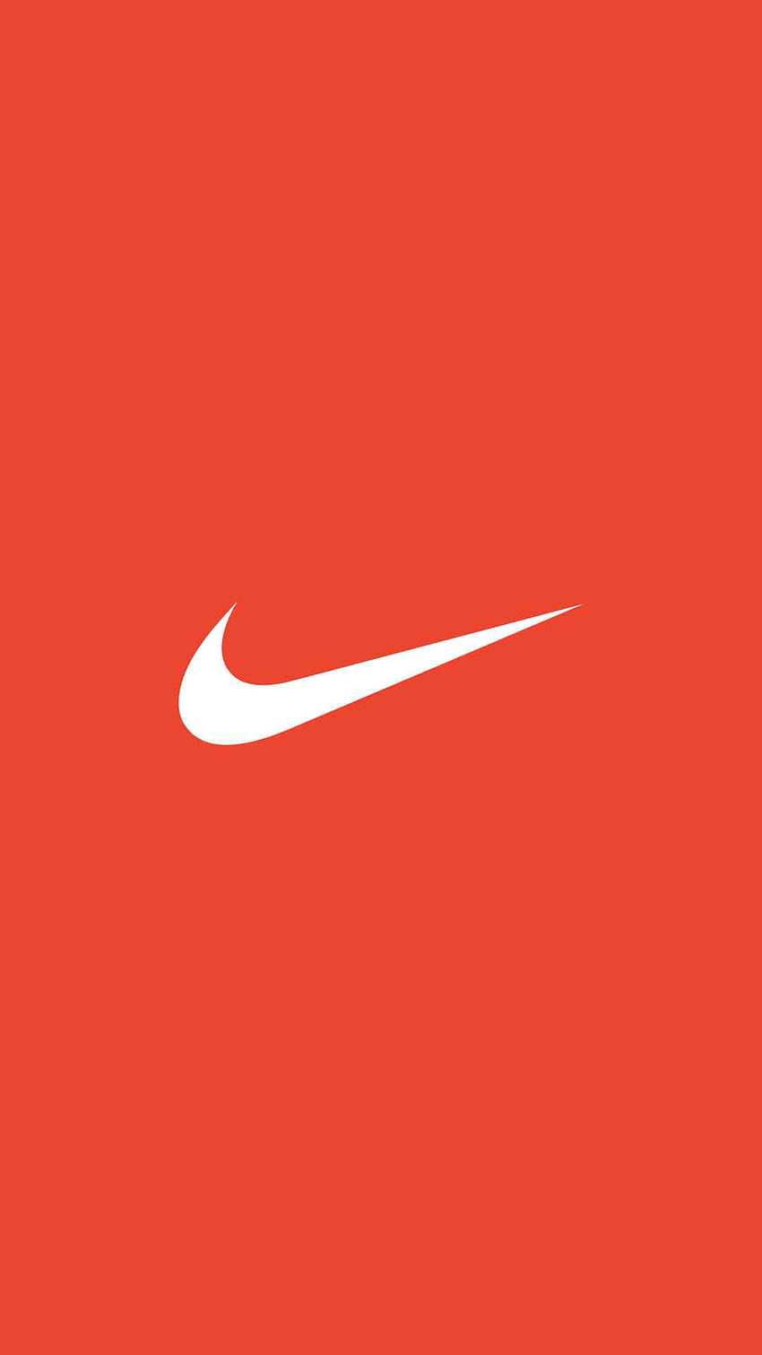 Оранжев Nike iPhone, най-добрият Nike iPhone HD тапет за телефон
