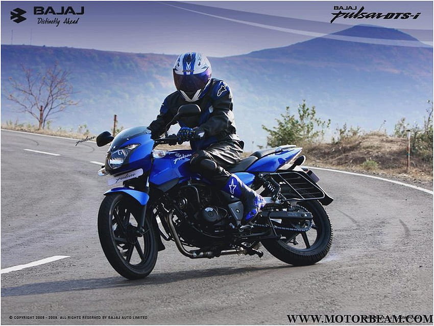 Bajaj Pulsar 180 Dts I Motorbike Running HD wallpaper