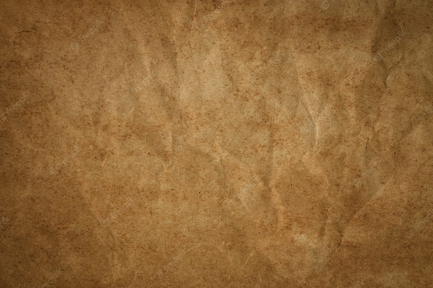 プレミアム。 しわのあるヴィンテージの茶色の紙、背景の抽象的な古い紙のテクスチャ、茶色の古い紙 高画質の壁紙