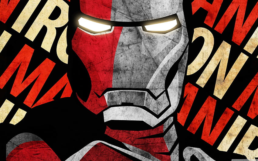 Shepard Fairey Iron Man Poster by IfDeathInspired Ultra Background for U TV : & UltraWide & Laptop : Multi Display, Dual Monitor, Vintage Man HD wallpaper