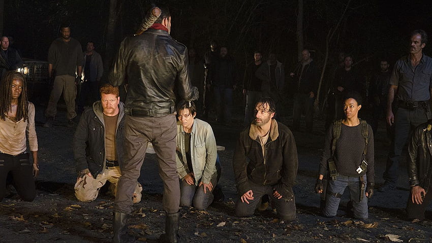 Walking Dead': Negan vs. Rick; Who Dies; Andrew Lincoln interview, The Walking Dead Negan HD wallpaper
