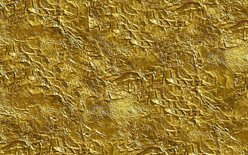 Списък с текстури на златно фолио. Златна текстура, текстура на златно фолио, фон на златна текстура HD тапет
