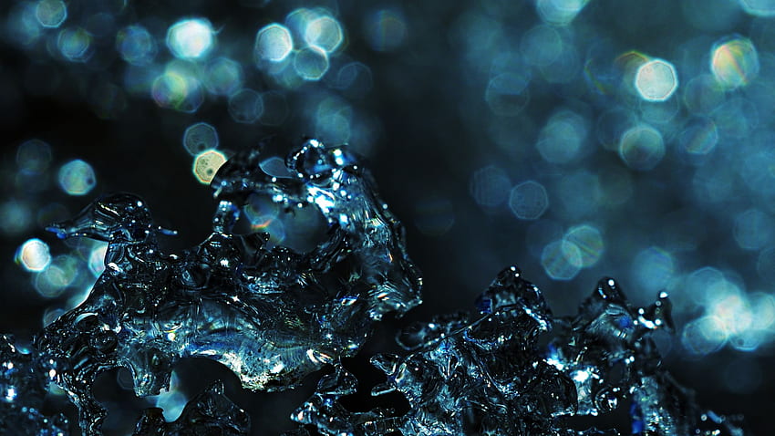 Liquid Background. Neon Liquid , Liquid Metal and Liquid Cooling, Blue Liquid Metal HD wallpaper