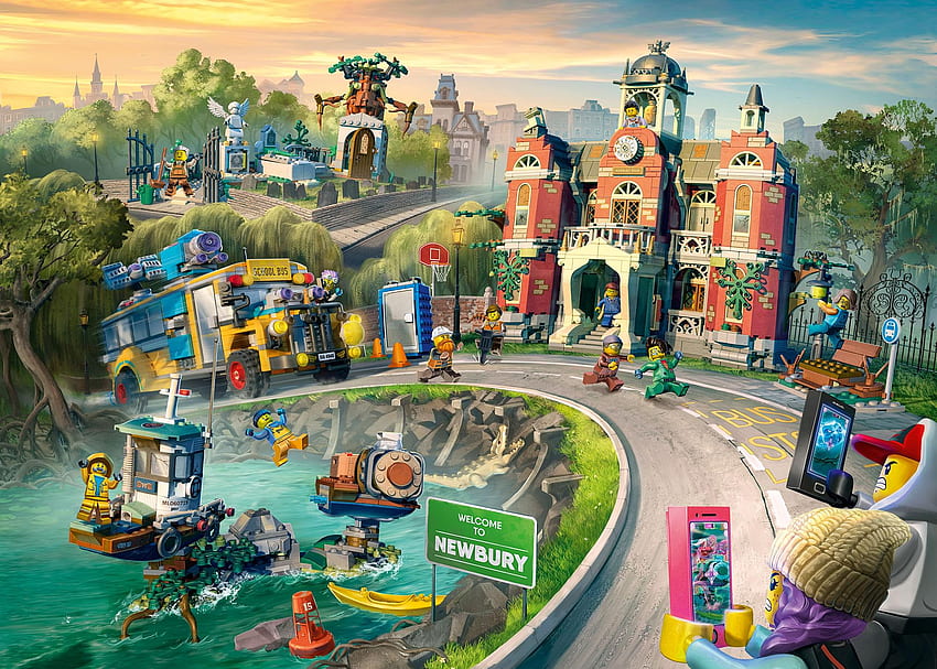 A Scary Fun NEW Way To Play AR Games With Your Phone!. LEGO, Legoland HD wallpaper