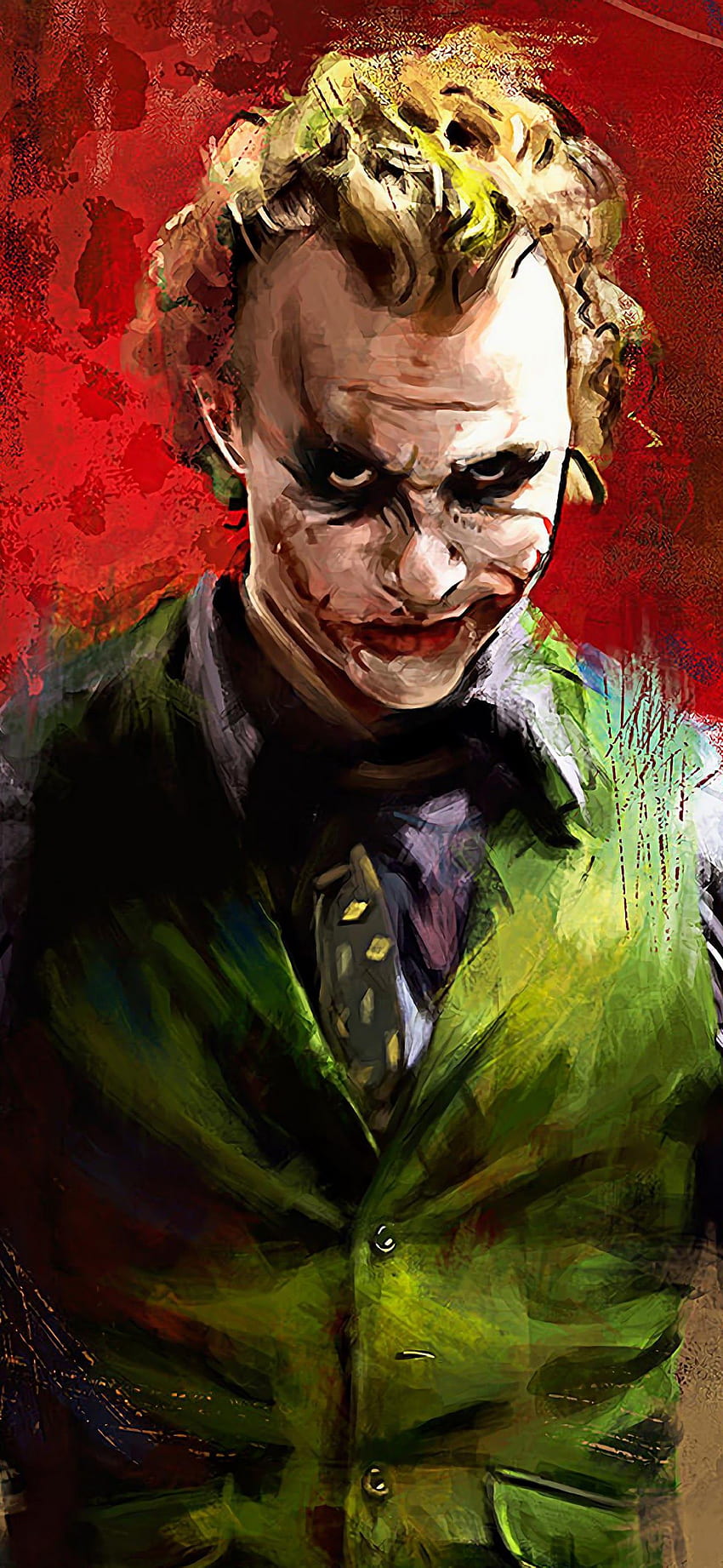 Joker Heath Ledger, Joker Portrait HD phone wallpaper