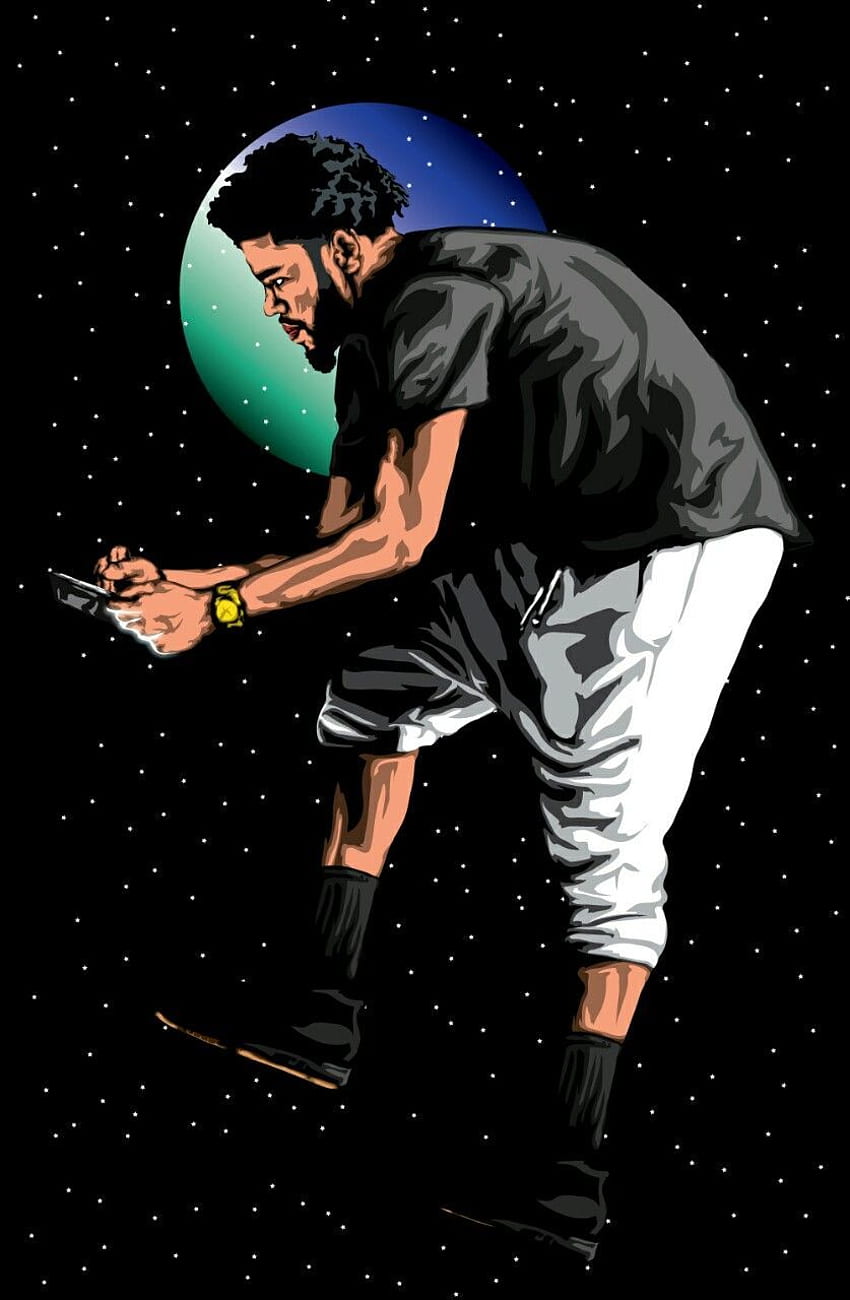 J Cole Artwork hip hop beats Artist Dope HD phone wallpaper  Pxfuel