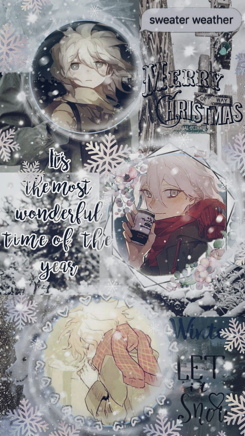 Nagito Komaeda Winter Aesthetic Anime Iphone Anime Cute Anime Hd Phone Wallpaper Pxfuel