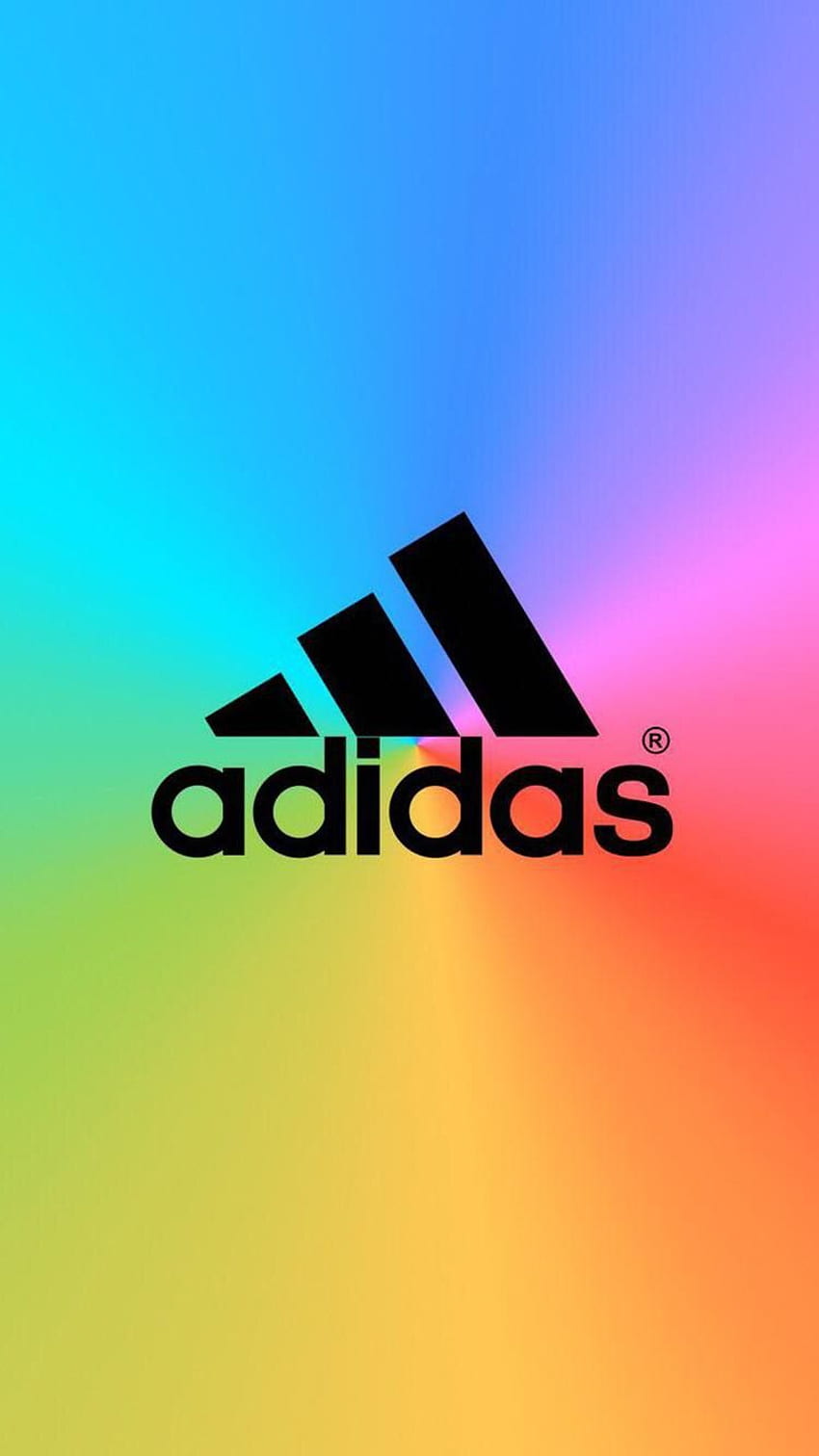 Idéias de logotipo da Adidas. adidas, adidas, logotipo da adidas, logotipo colorido da Adidas Papel de parede de celular HD