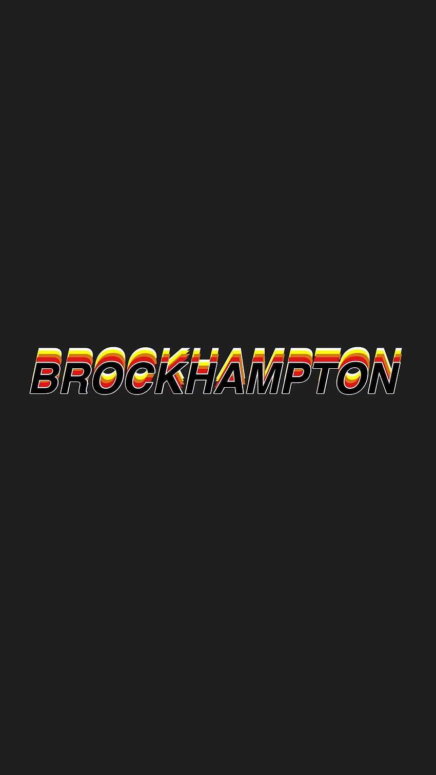 Brockhampton Logo, Saturation Brockhampton HD phone wallpaper