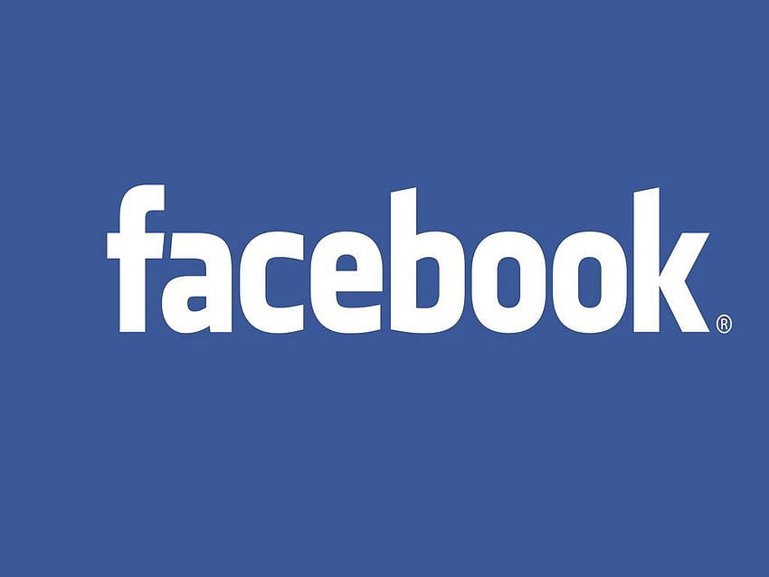 Facebook-Logo, Facebook-Symbol HD-Hintergrundbild