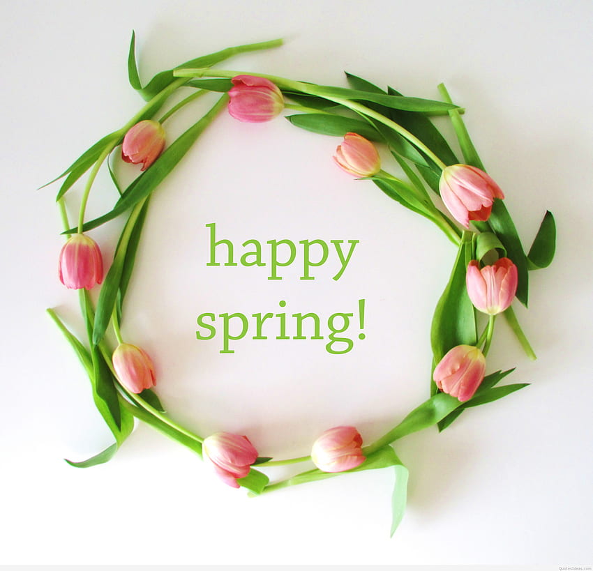 happy spring day quotes