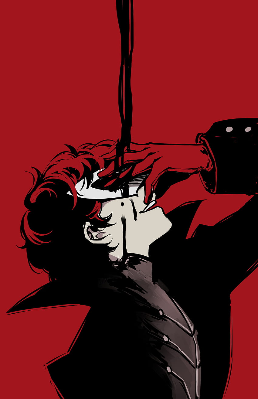 Justin Macready über Dark. Persona 5 Joker, Persona 5 Anime, Persona 5, Akira Kurusu HD-Handy-Hintergrundbild