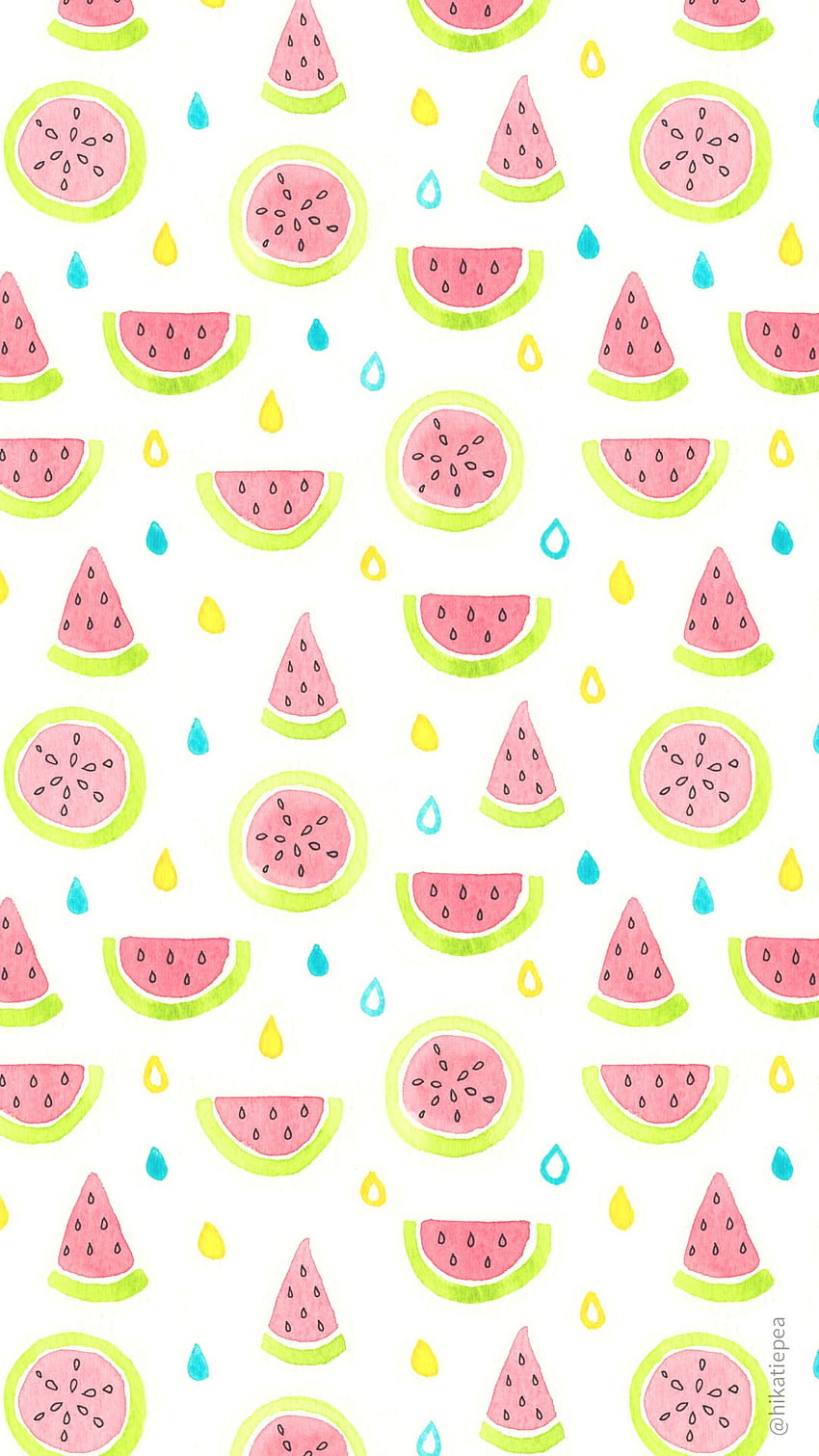 Imposing Design Watermelon Calendar In 2018 Pinterest HD phone wallpaper