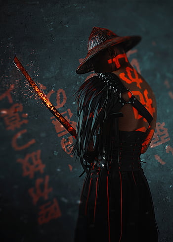 1280x2120 Samurai Digital Artwork 4k iPhone 6 HD 4k Wallpapers Images  Backgrounds Photos and Pictures