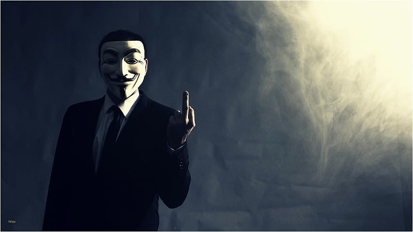 Anonimowy Nowy anonimowy — haker Tapeta HD