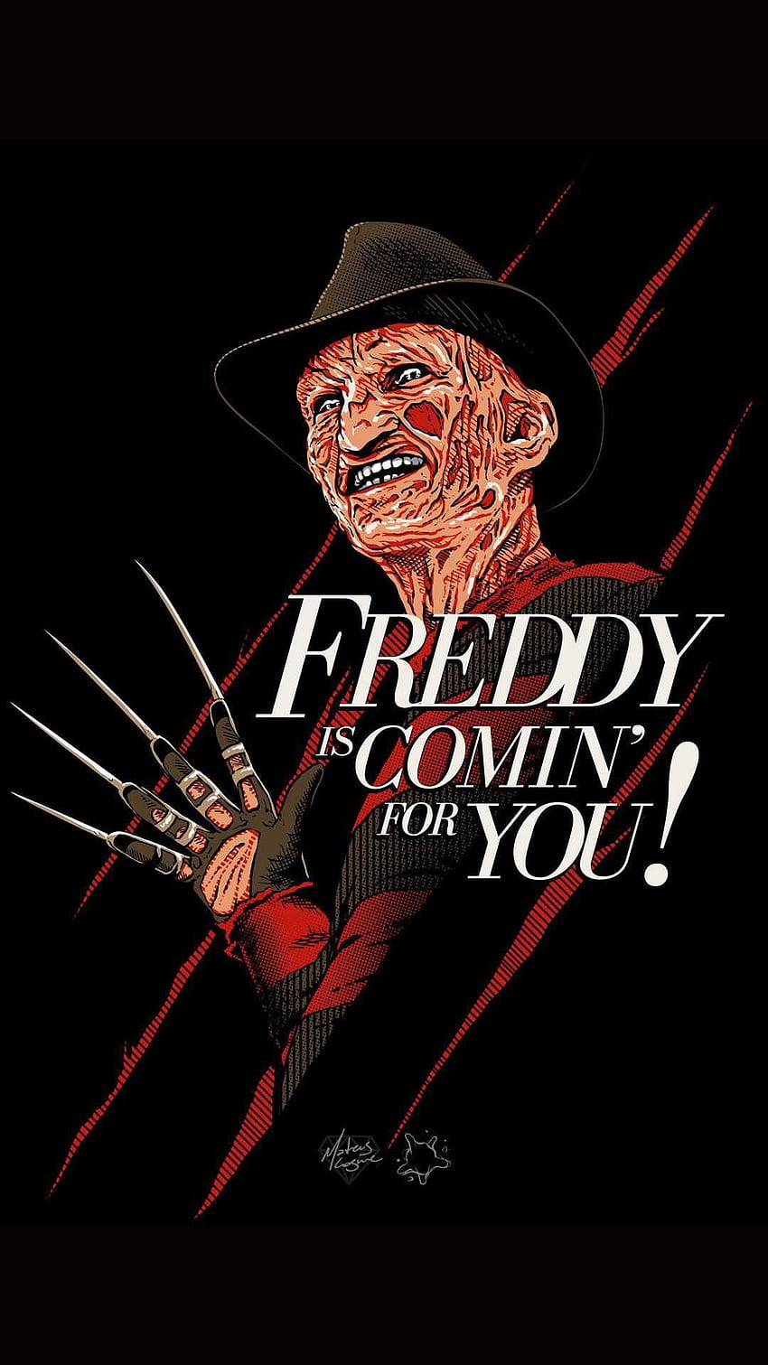 Freddy Krueger, Freddykrueger, Nightmareonelmstreet HD-Handy-Hintergrundbild