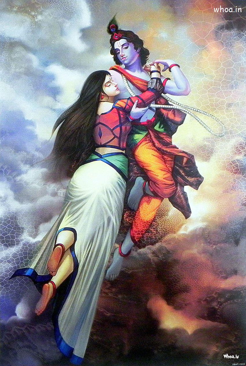 The Of Lord Krishna Dan Radha Di Bramhand, Beautiful Krishna wallpaper ponsel HD