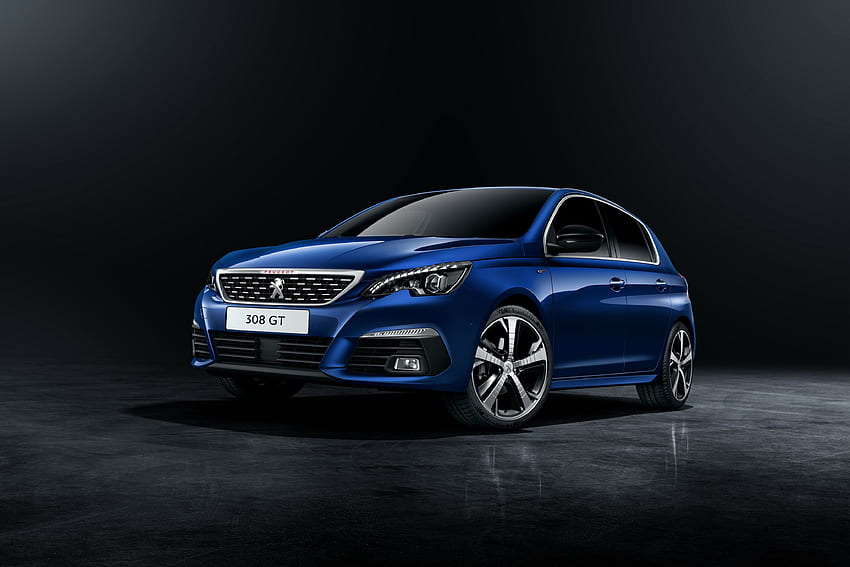 Peugeot 308 and Background - HD wallpaper