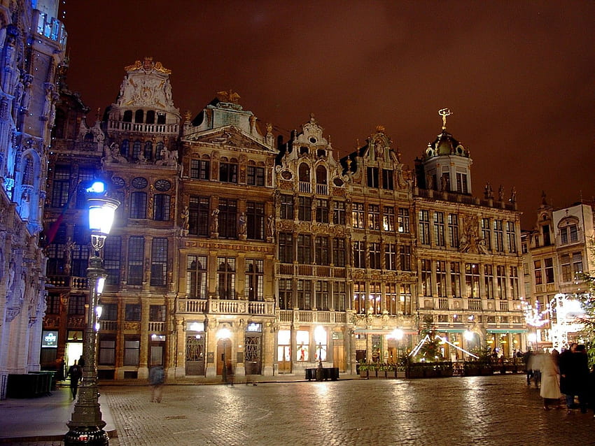 Bruksela ma najlepszą czekoladę!. Miejsca, Miejsca do podróży, Belgia, Grand Place Bruksela Tapeta HD