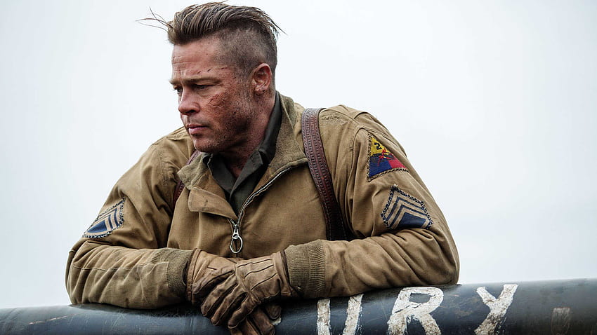 Brad Pitt, Fury Movie (2014), Fury 2014 HD wallpaper