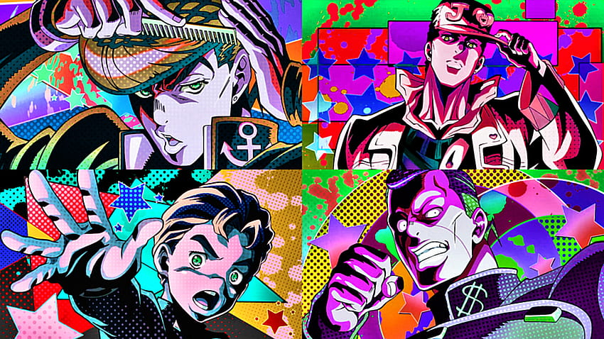 Anime Jojo's Bizarre Adventure HD Wallpaper