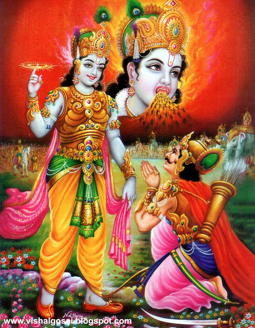 Lord Shri Krishna Mahabharat - - - Tip HD phone wallpaper