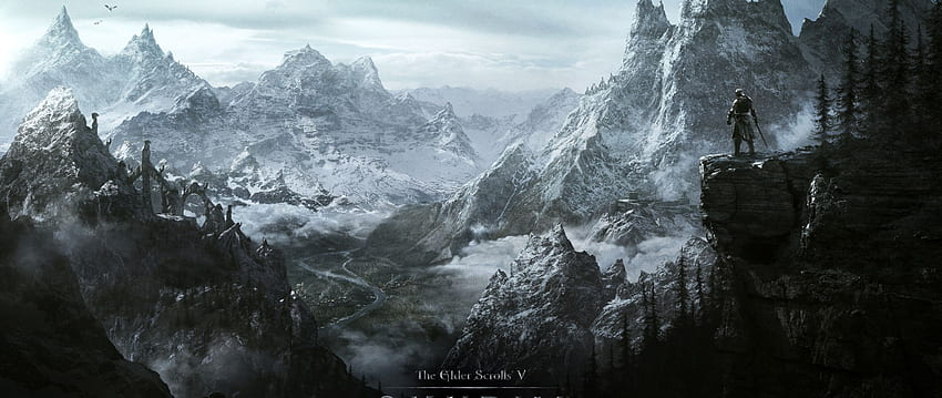 Elder Scrolls, The Witcher 2560X1080 HD wallpaper