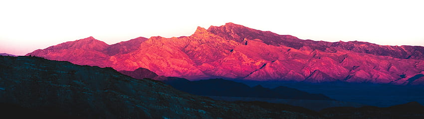 Purple Mountains, Nevada, Montagne Rocciose, Ombra, Luce del sole, Natura, Neon Purple Mountain Sfondo HD