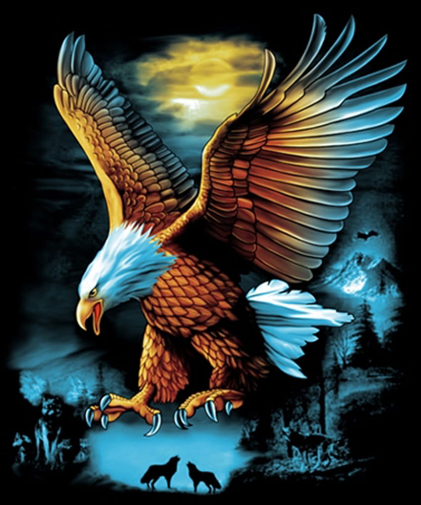 Idées Eagles en 2021. aigles, pygargue à tête blanche, aigle, Native Eagle Fond d'écran de téléphone HD
