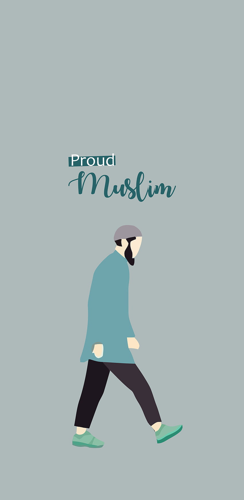 Proud Muslim, allah, islam, islamic HD phone wallpaper