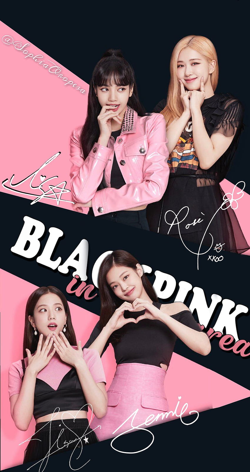 Blackpink ❤️ idées en 2021. blackpink, noir rose kpop, blackpink Fond d'écran de téléphone HD