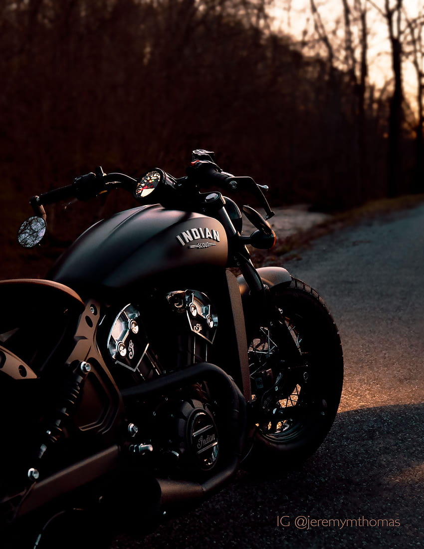 Indian Scout Bobber in 2021. Biker graphy, Royal enfield, Bobber motorcycle HD phone wallpaper