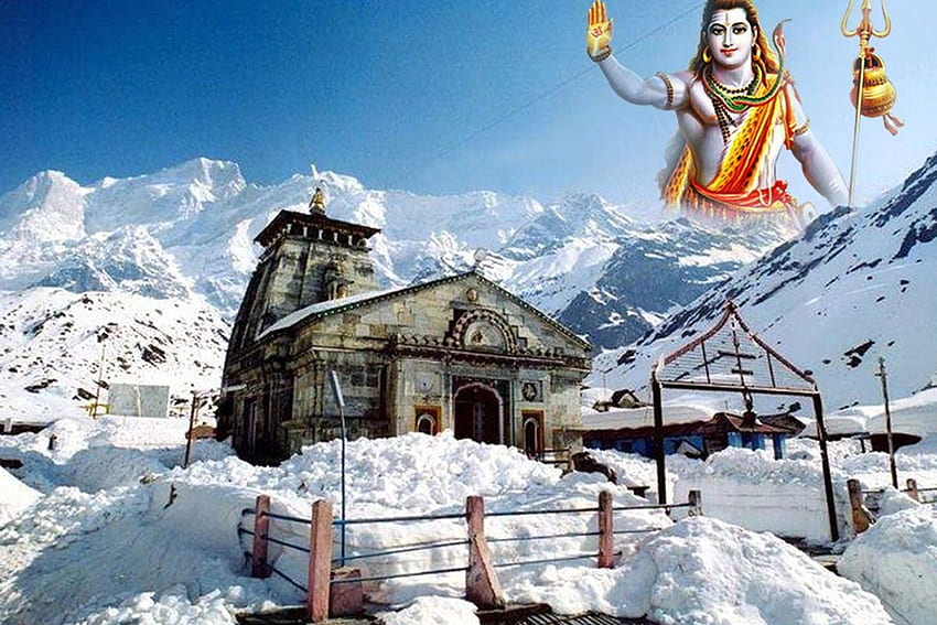 Kedarnath Temple . Temple graphy, Lord shiva , Lord shiva HD wallpaper