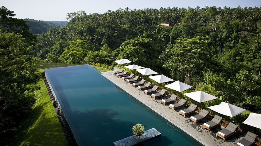 Alila Ubud, Bali, Indonesia, Le migliori piscine dell'hotel 2017 Sfondo HD