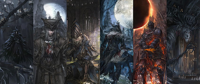 Bloodborne (および Dark Souls) by Stu_dts []: ImaginaryDarkSouls、Dark Souls 3440X1440 高画質の壁紙