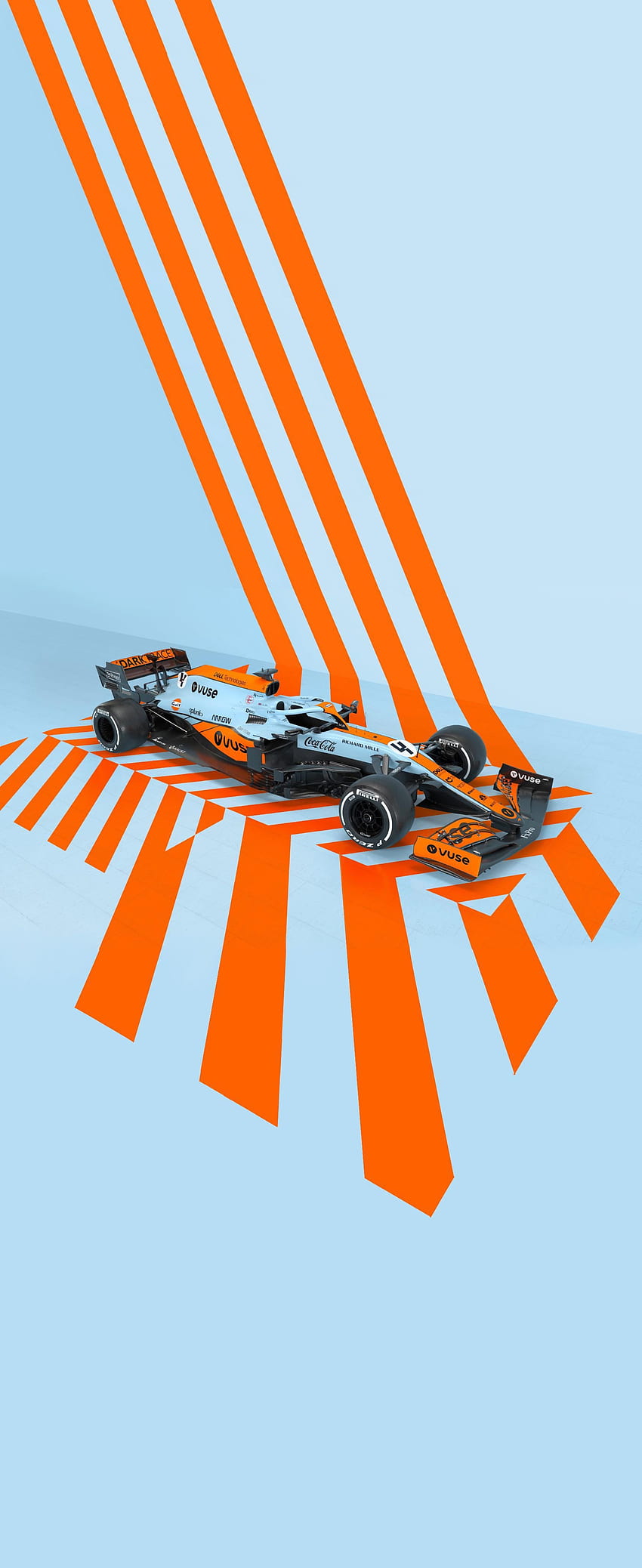 McLaren Gulf Livery, Formel 1, klassisch, historisch, Rennsport, F1, Monaco HD-Handy-Hintergrundbild