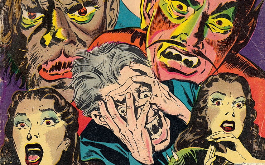 Comic Vintage: The Thing (Vintage Comic ), Vintage Horror Comic HD wallpaper