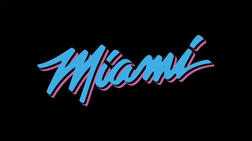 Vice Nights Spieler-Intro. Miami Heat, Miami Heat Logo, Miami Heat Basketball HD-Hintergrundbild